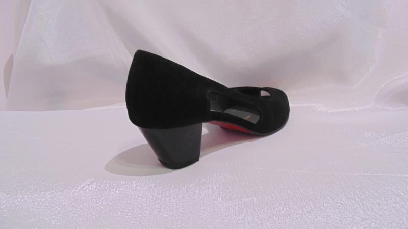 Pantofi dama stileto din piele naturala - Rosu Lac - 113 RL